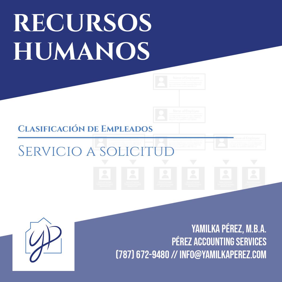 Recursos Humanos - Clasificación de Empleados