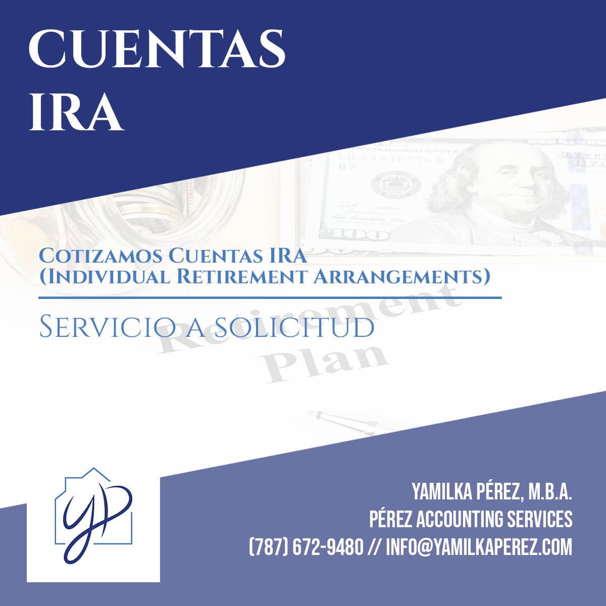 Cuentas IRA