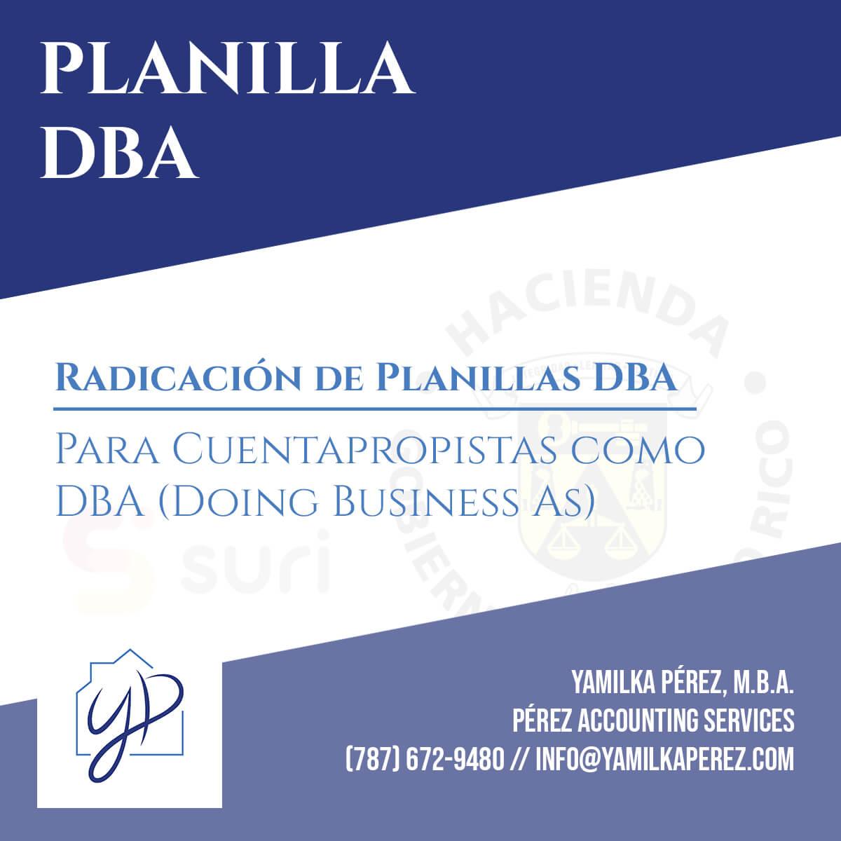 Planilla DBA