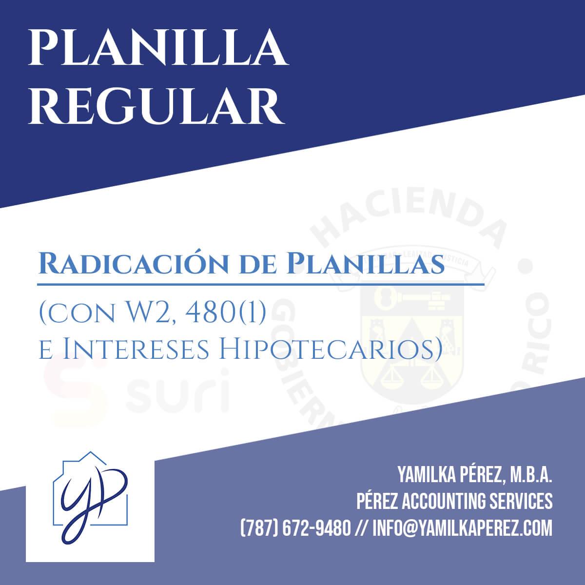 Planilla Regular